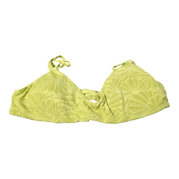 NWT Andie Swim women's The Molokai swim bikini top Daiquiri Green Size Large - Picture 2 of 4